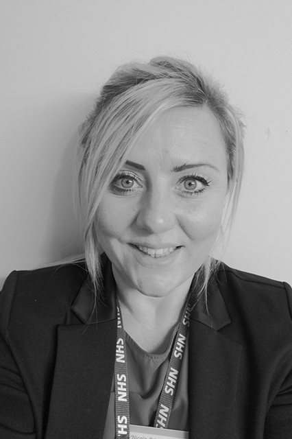 Black and white image of Nicola Price Clinical Pharmacy Technician at Cygnet PCN